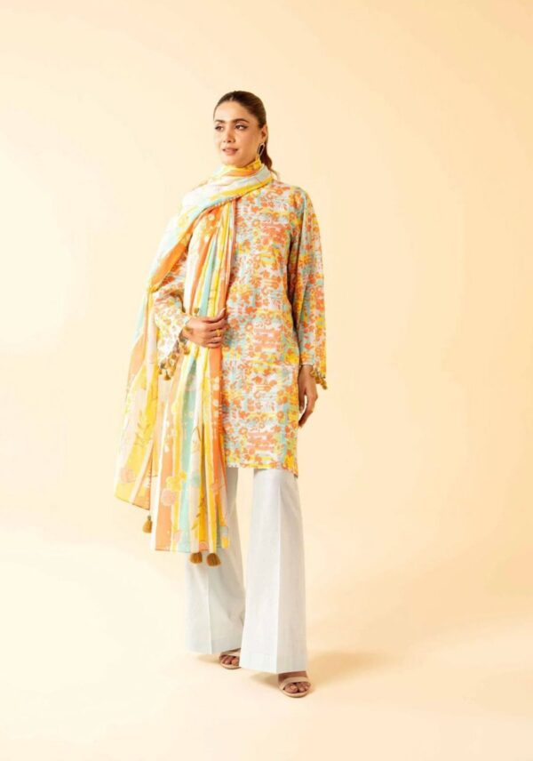 NISHAT LAWN 3PC Unstitched