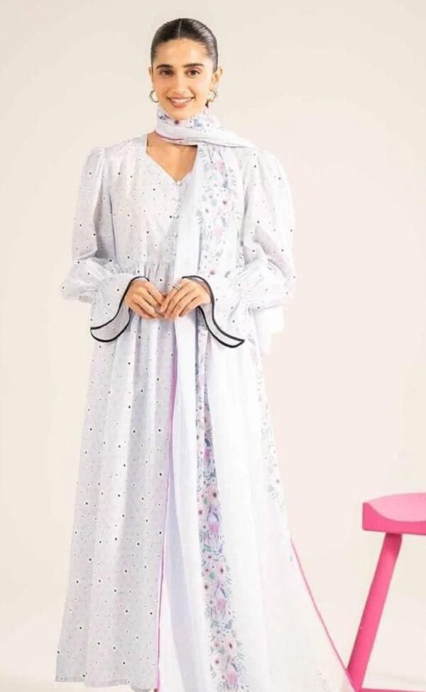 NISHAT LAWN 3PC Unstitched