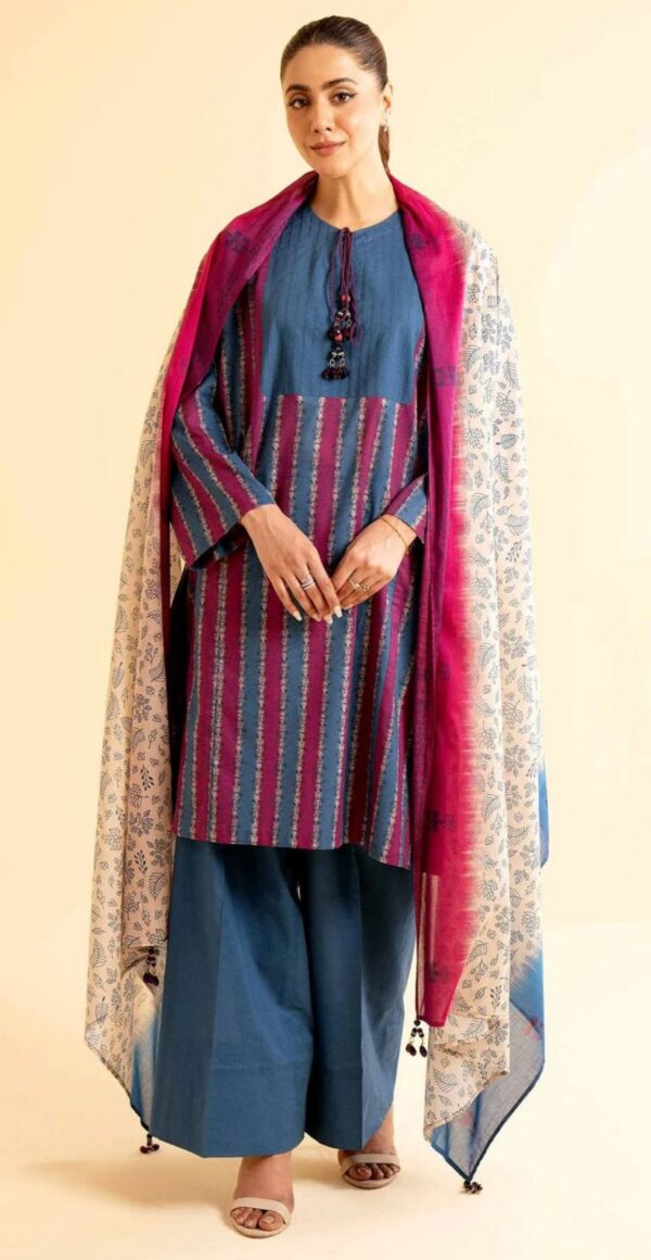 NISHAT LAWN 3PC Unstitched