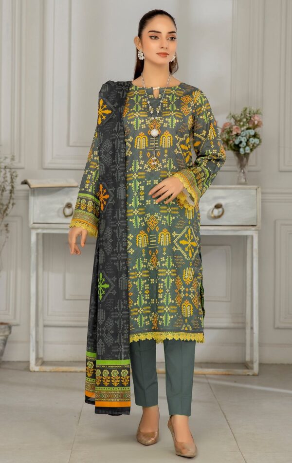 Hurrem Printed Lawn 3PC