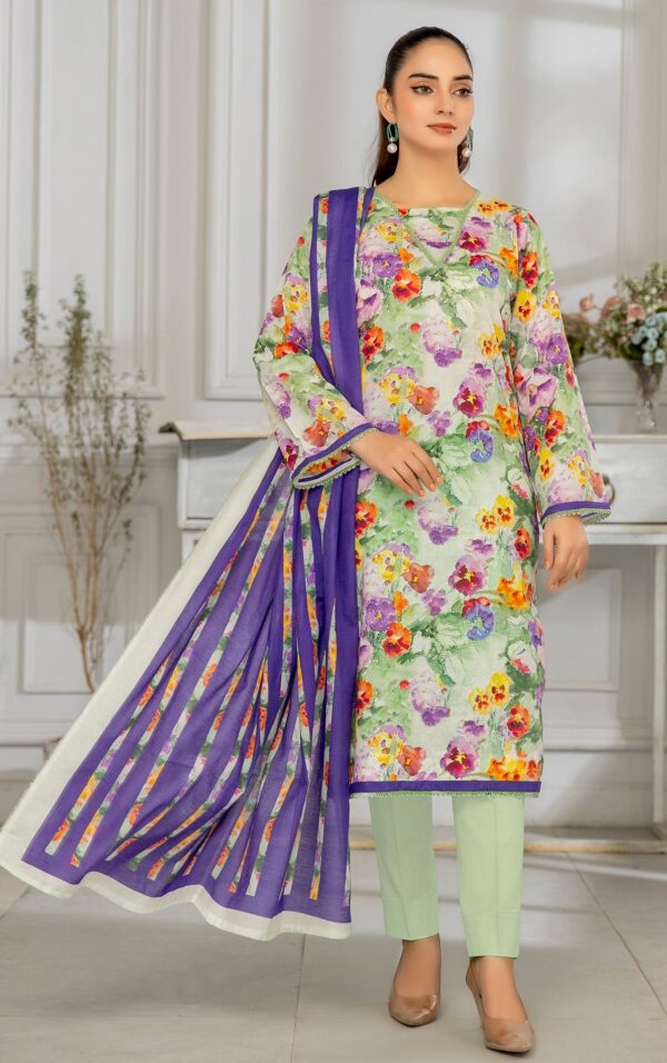Hurrem Printed Lawn 3PC