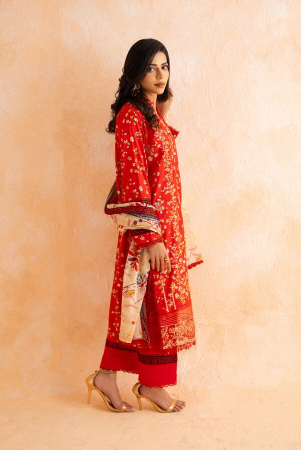 DHAGA KARI EMBROIDERED UNSTITCHED LAWN 3PC