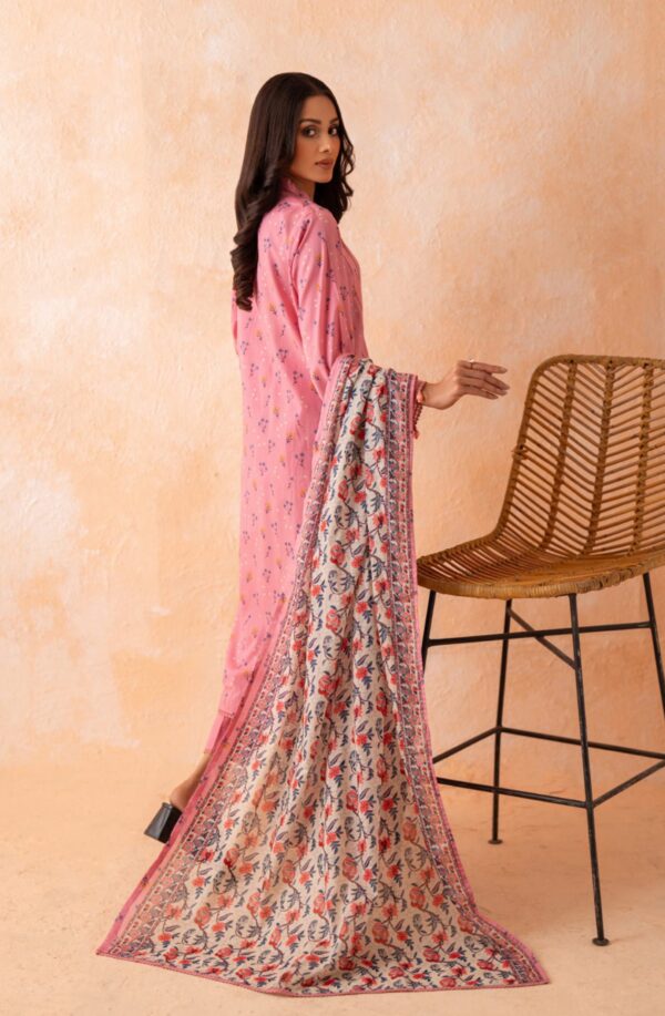 DHAGA KARI EMBROIDERED UNSTITCHED LAWN 3PC - Image 2