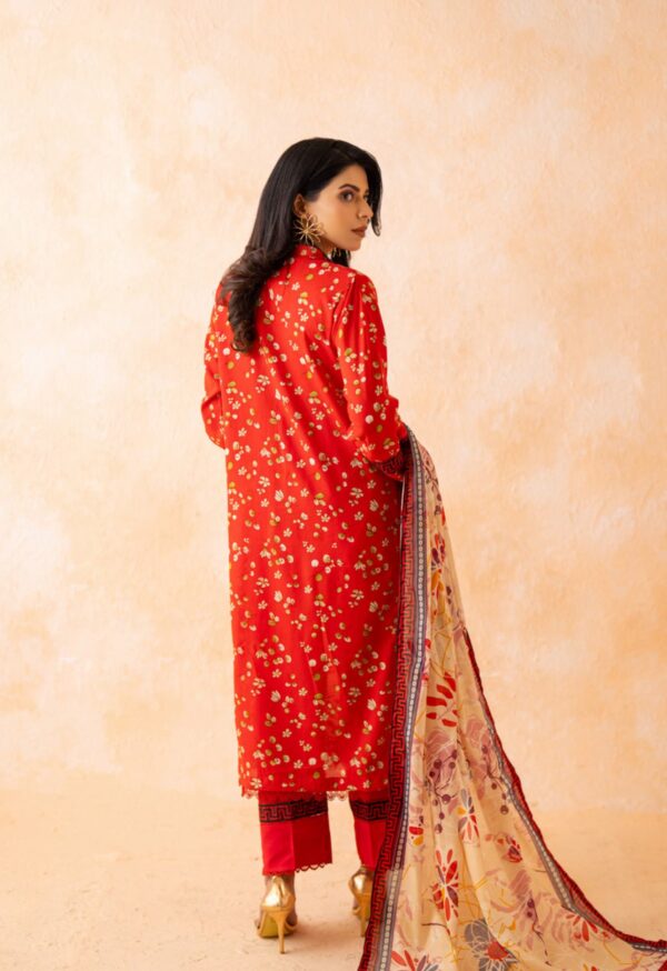 DHAGA KARI EMBROIDERED UNSTITCHED LAWN 3PC - Image 2