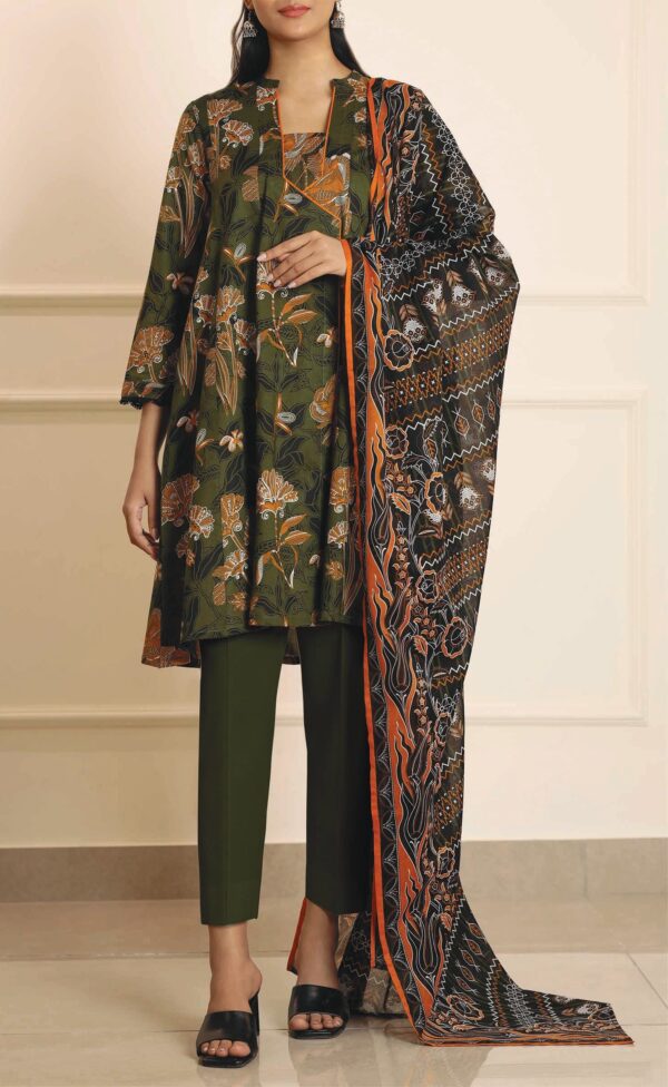 SAYA ECLECTIC BRIGADE UNSTITCHED LAWN 3PC