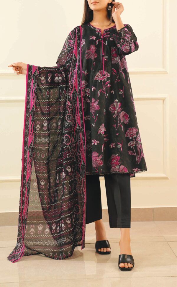 SAYA ECLECTIC BRIGADE UNSTITCHED LAWN 3PC