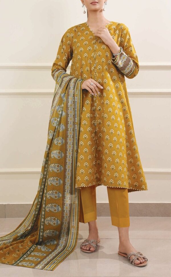 SAYA GALLERY UNSTITCHED LAWN 3PC