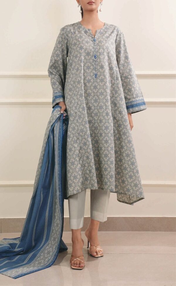 SAYA GALLERY UNSTITCHED LAWN 3PC