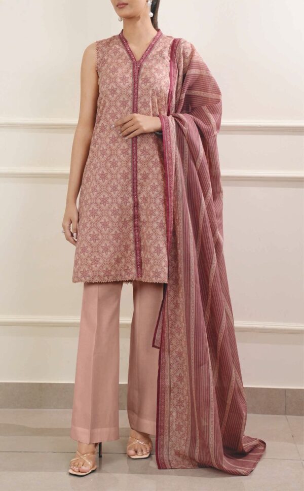 SAYA GALLERY UNSTITCHED LAWN 3PC