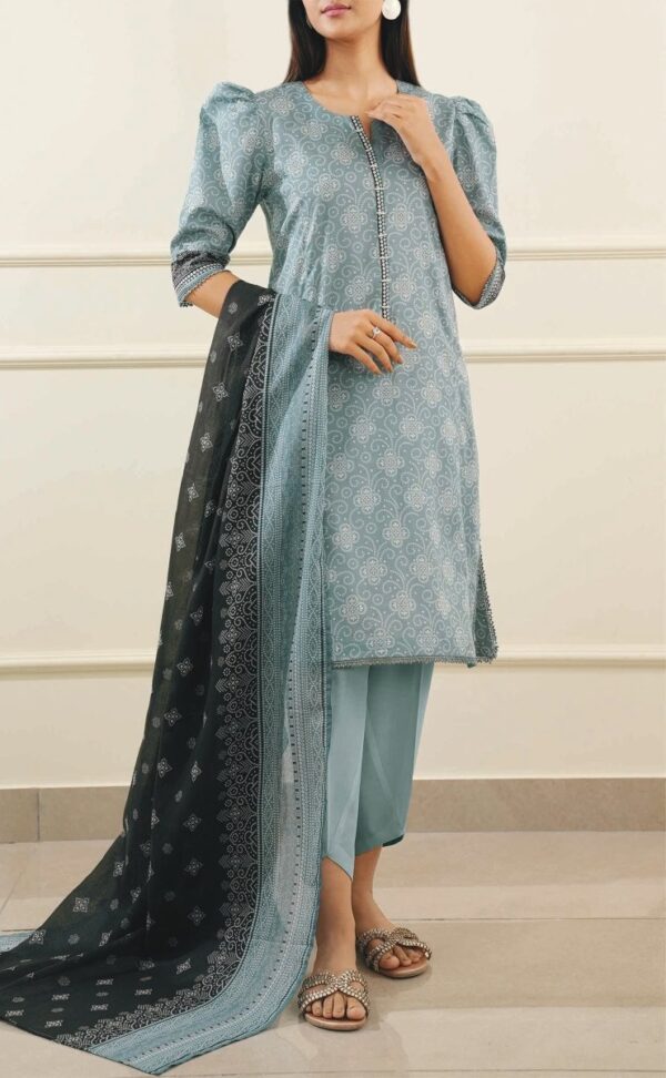 SAYA GALLERY UNSTITCHED LAWN 3PC