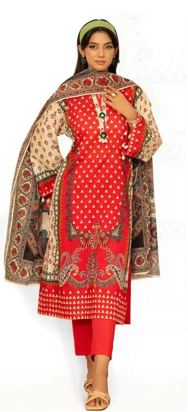 3 Piece Unstitched Printed Collection