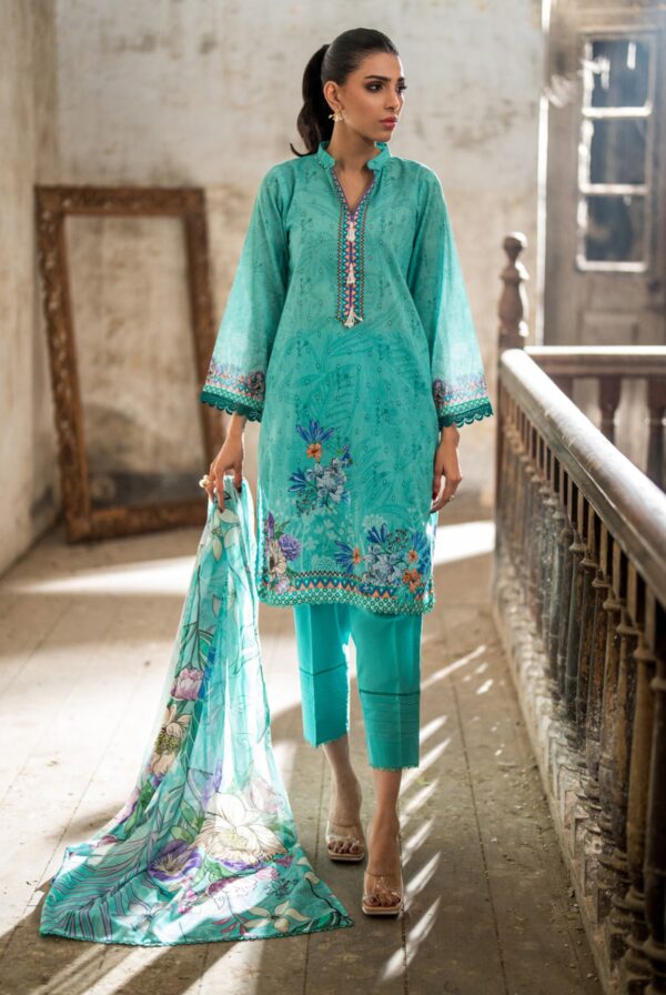 SALINA PRINTED LAWN UNSTITCHED LAWN 3PC