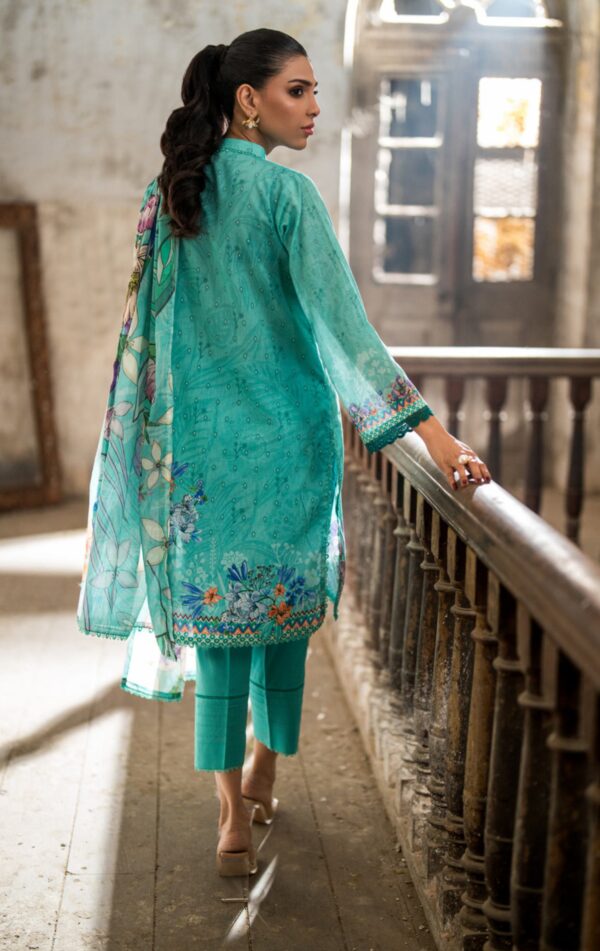 SALINA PRINTED LAWN UNSTITCHED LAWN 3PC - Image 2