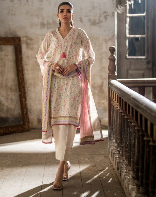 SALINA PRINTED LAWN UNSTITCHED LAWN 3PC