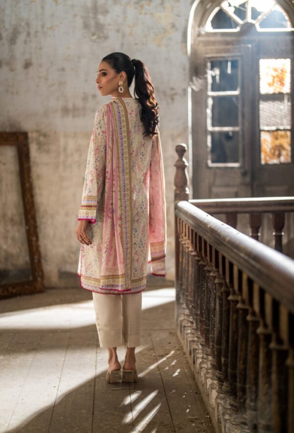 SALINA PRINTED LAWN UNSTITCHED LAWN 3PC - Image 2