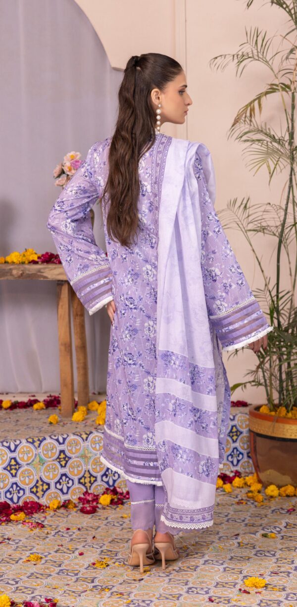 SALINA PRINTED LAWN UNSTITCHED LAWN 3PC - Image 2