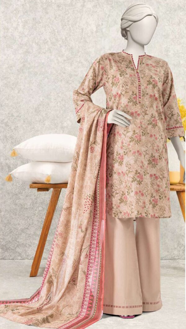 MTJ UNSTITCHED LAWN