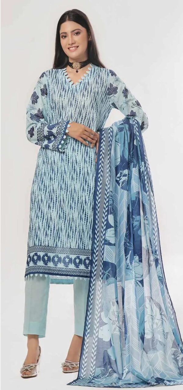 3 Piece Unstitched Printed Collection