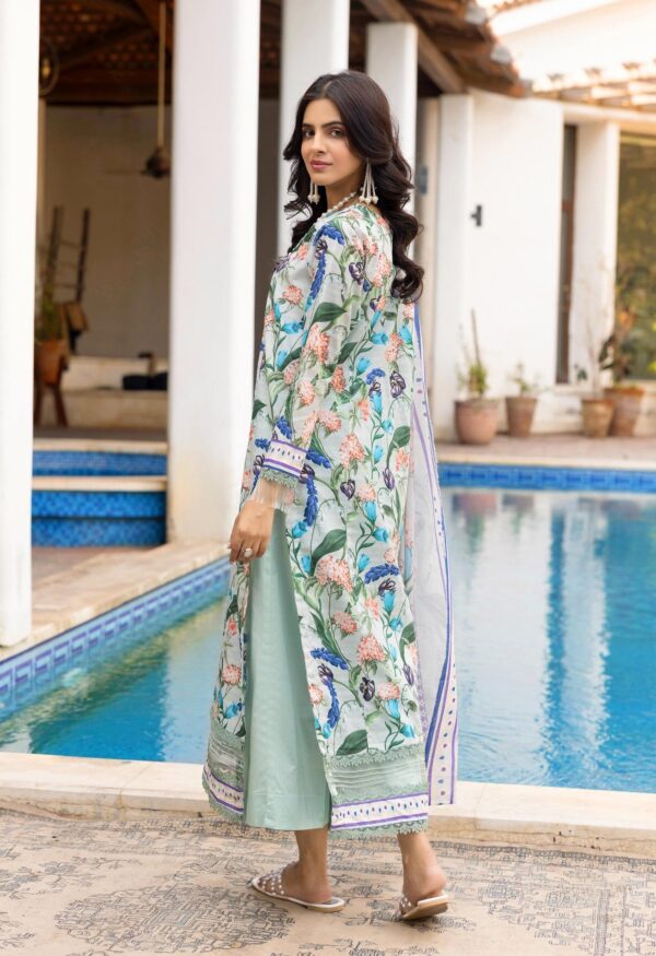 Dastan Lawn Printed Suit 3PC - Image 2