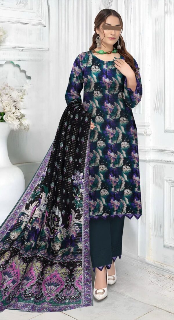 SAYA UNSTITCHED LAWN 3PC