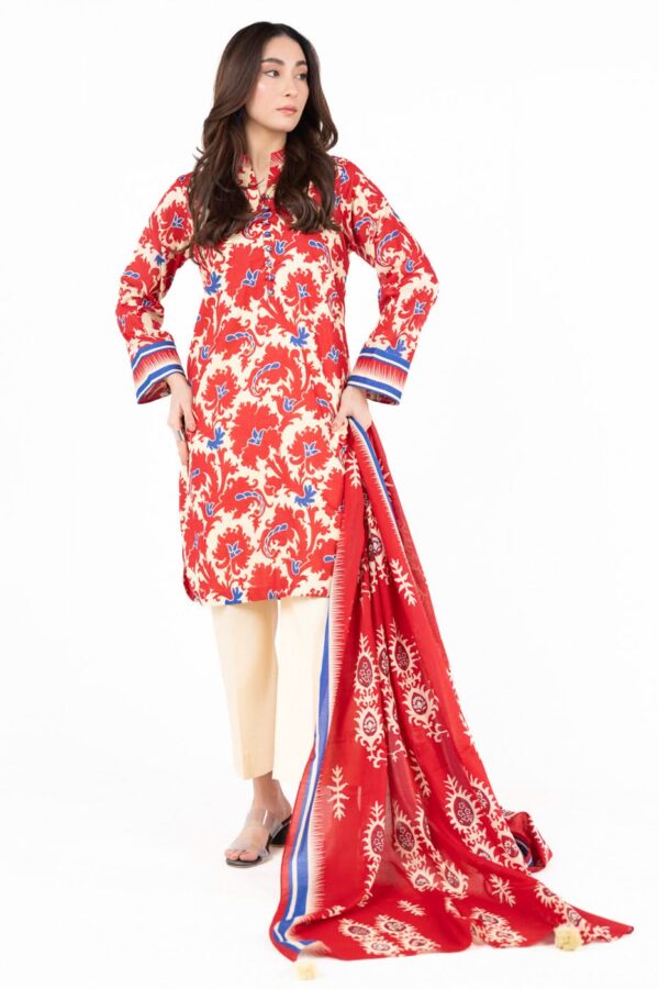 Alkaram Printed Lawn 3PC