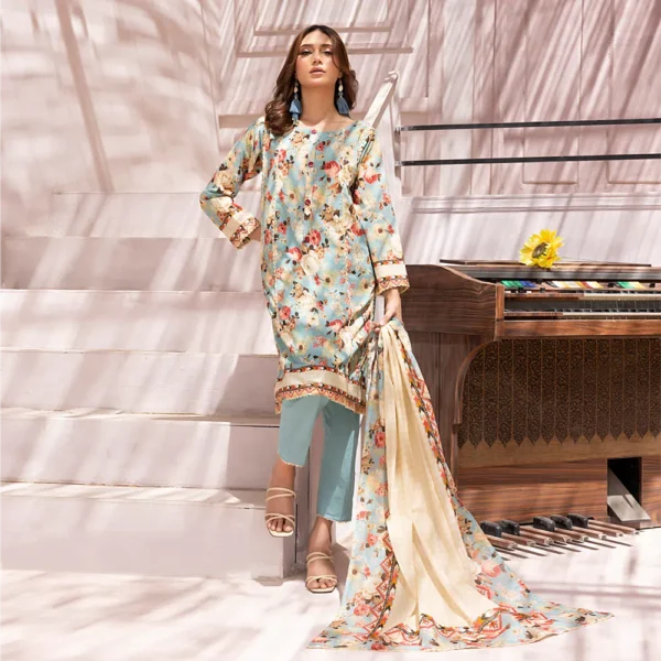 Salina Digital Printed Lawn