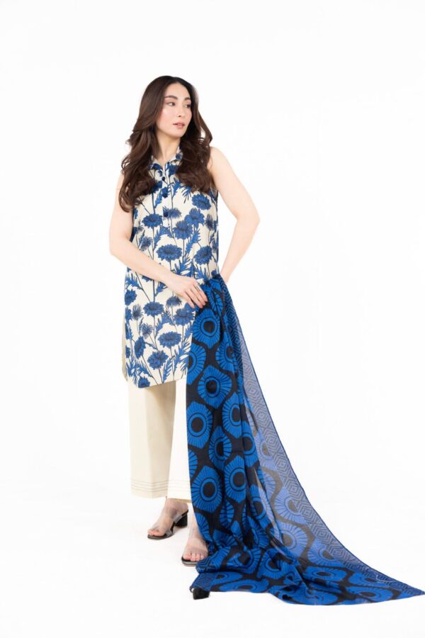 Alkaram Printed Lawn 3PC