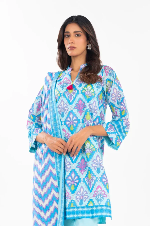 Alkaram Printed Lawn 3PC - Image 2