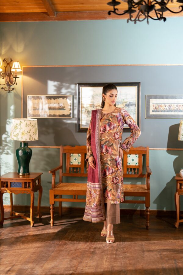 SALINA PRINTED LAWN UNSTITCHED LAWN - Image 3