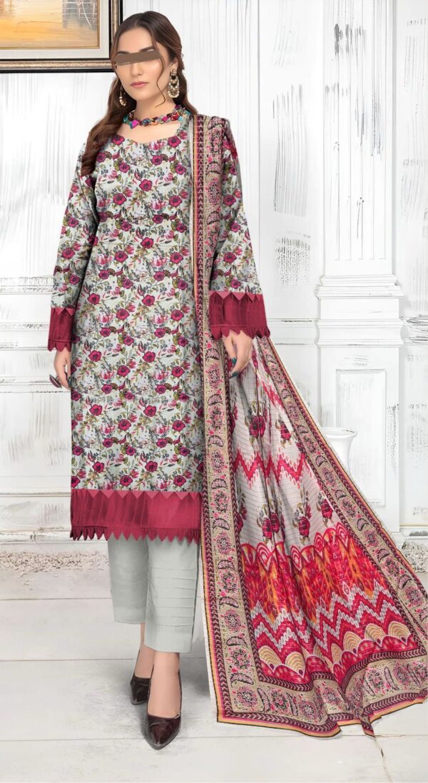 SAYA UNSTITCHED LAWN 3PC