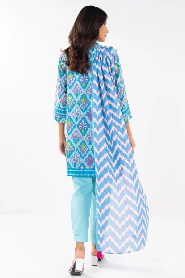Alkaram Printed Lawn 3PC - Image 4