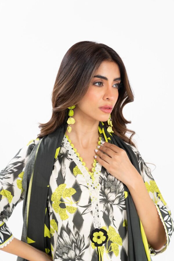 Alkaram Printed Lawn 3PC - Image 3
