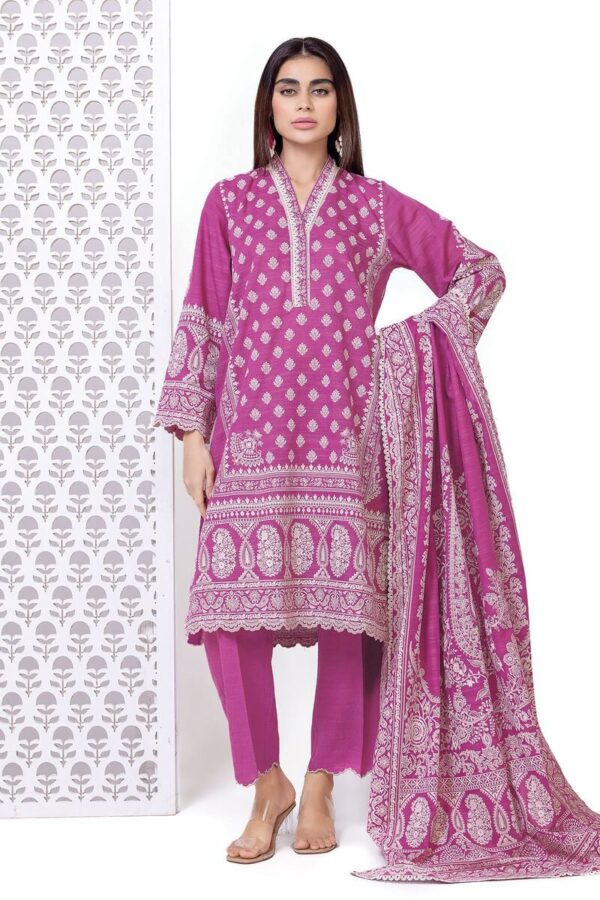 KHAADI UNSTITCHED LAWN 3PC