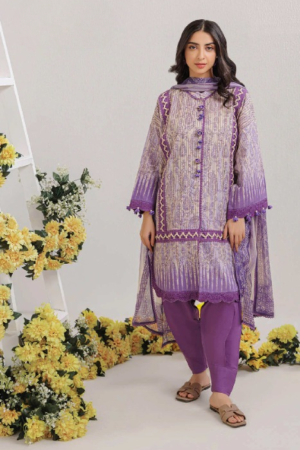 BONANZA SATRANGI UNSTITCHED LAWN 3PC