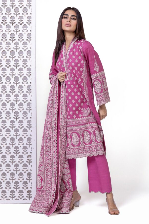 KHAADI UNSTITCHED LAWN 3PC - Image 3