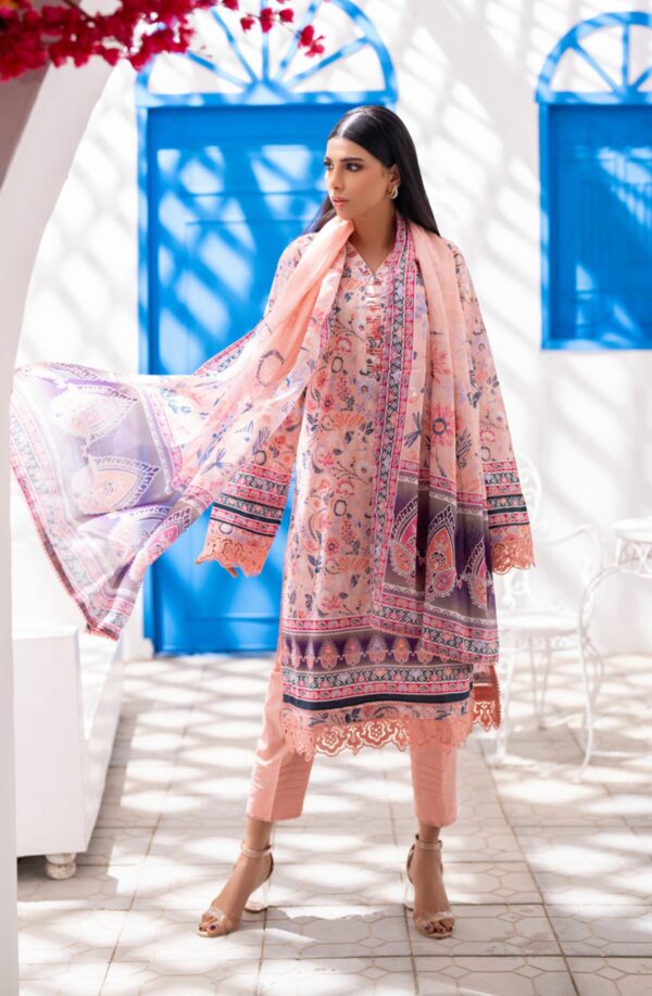 SALINA PRINTED LAWN UNSTITCHED LAWN 3PC