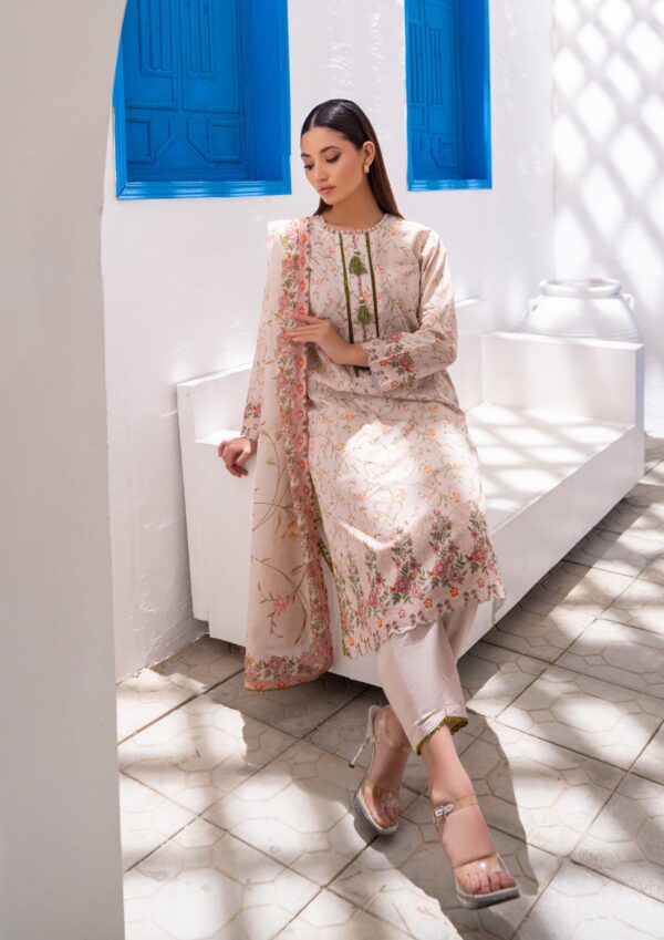 SALINA PRINTED LAWN UNSTITCHED LAWN 3PC