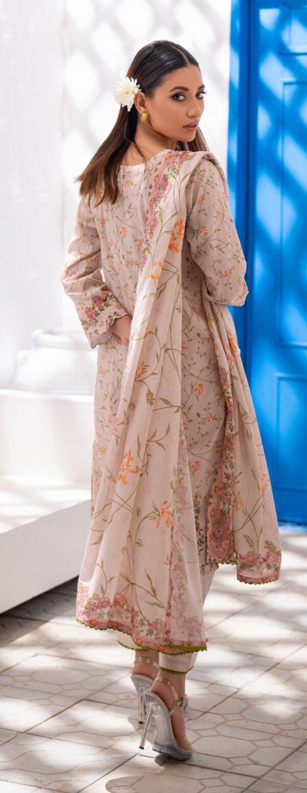 SALINA PRINTED LAWN UNSTITCHED LAWN 3PC - Image 2