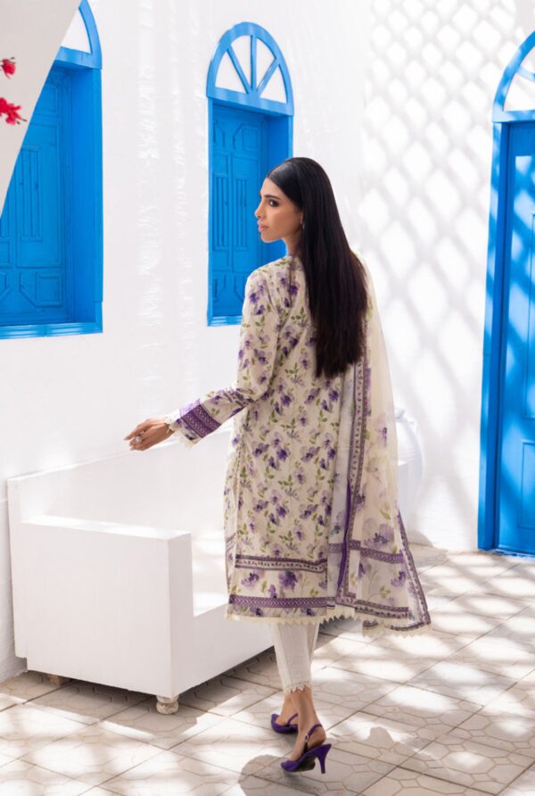 SALINA PRINTED LAWN UNSTITCHED LAWN 3PC - Image 2
