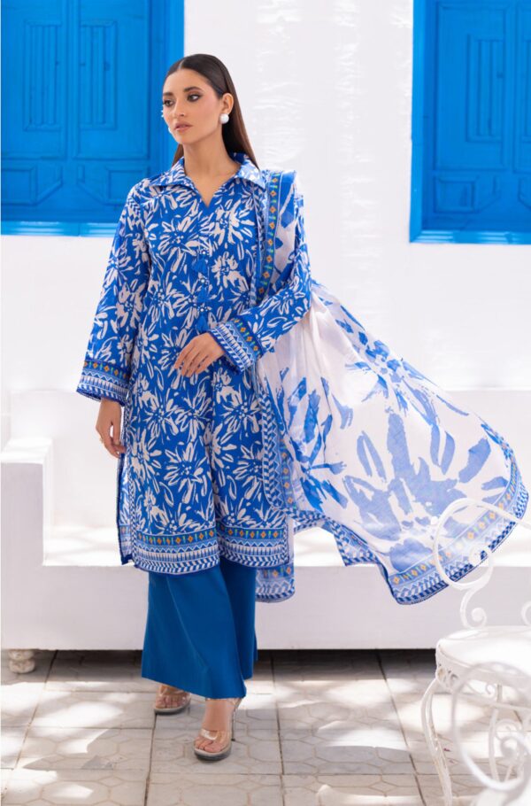 SALINA PRINTED LAWN UNSTITCHED LAWN 3PC