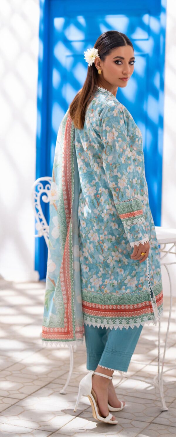 SALINA PRINTED LAWN UNSTITCHED LAWN 3PC - Image 2