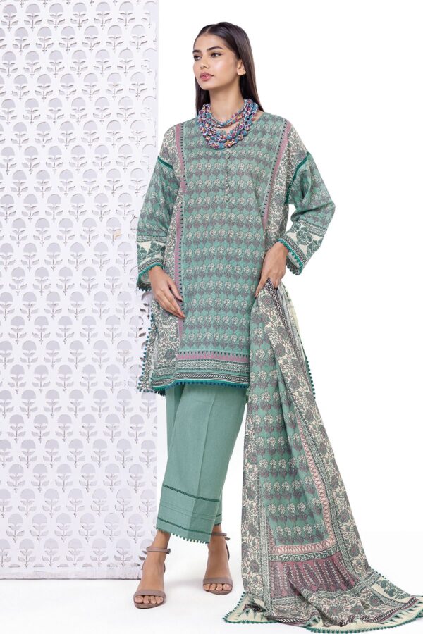 KHAADI UNSTITCHED LAWN 3PC