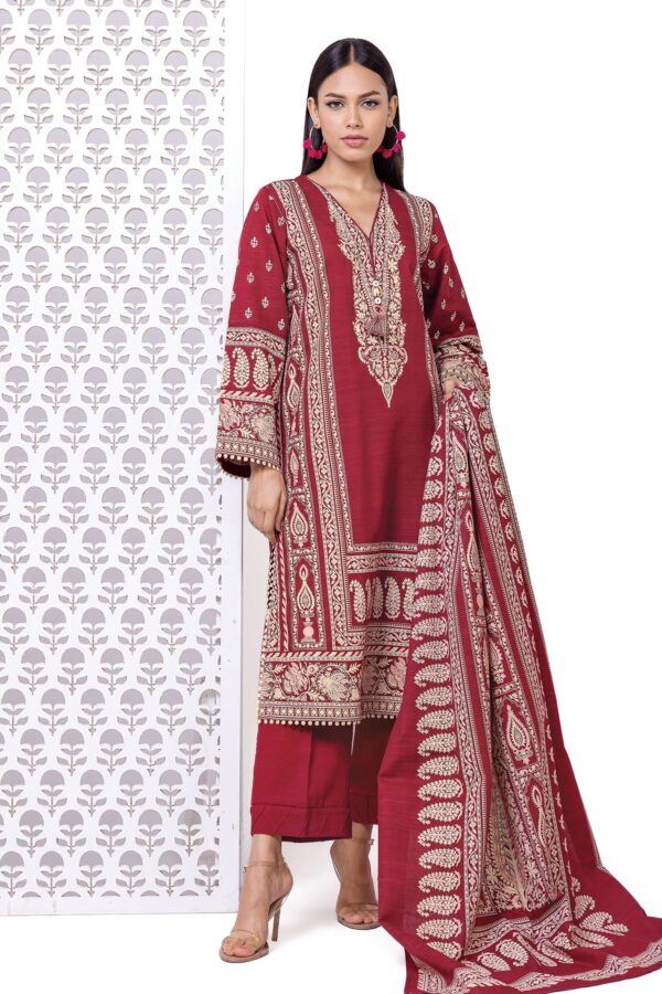 KHAADI UNSTITCHED LAWN 3PC