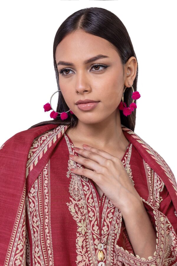 KHAADI UNSTITCHED LAWN 3PC - Image 5