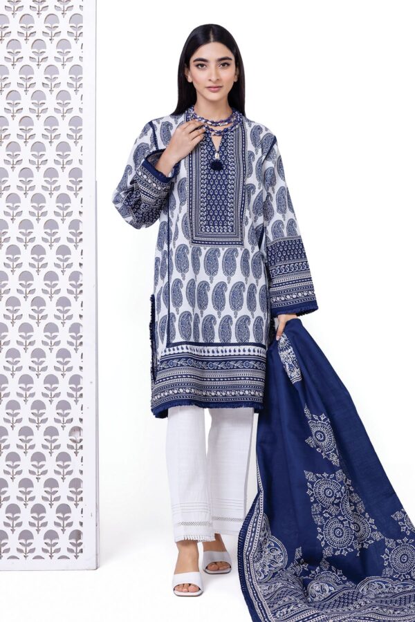 KHAADI UNSTITCHED LAWN 3PC