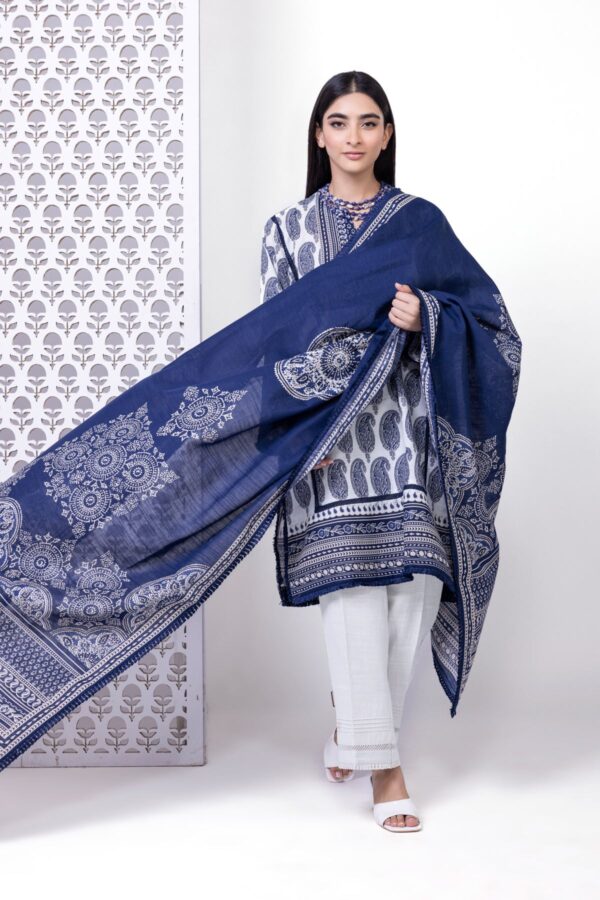KHAADI UNSTITCHED LAWN 3PC - Image 2