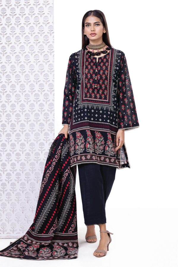 KHAADI  UNSTITCHED LAWN 3PC