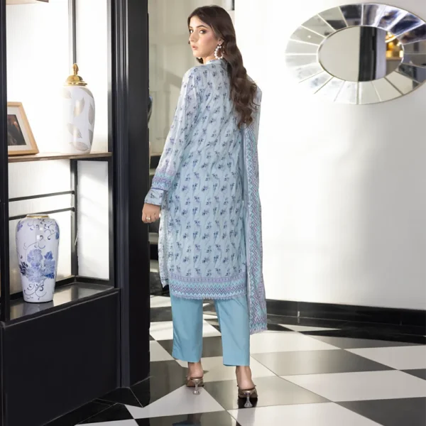 SALINA PRINTED LAWN UNSTITCHED LAWN 3PC - Image 4