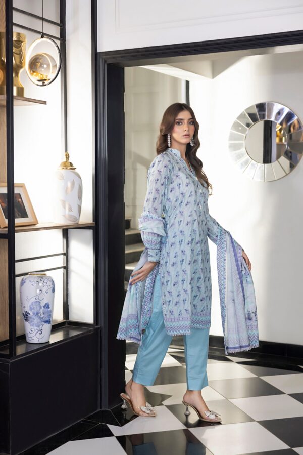 SALINA PRINTED LAWN UNSTITCHED LAWN 3PC - Image 3