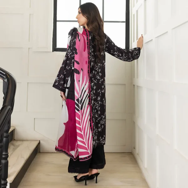SALINA PRINTED LAWN UNSTITCHED LAWN 3PC - Image 2